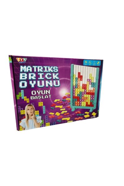 Genel Markalar Matrix Tetris Ekransız Aktivite Oyuncağı Eğitici Oyuncak