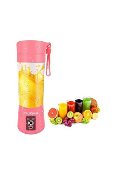 bilger Portatif Taşınabilir El Blender 380 Ml Usb Şarjlı