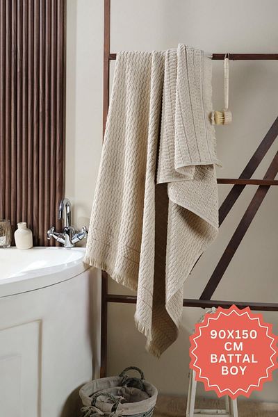 Zeynep Tekstil Prosop de baie 90x150 cm 100% Bumbac Model Daphne