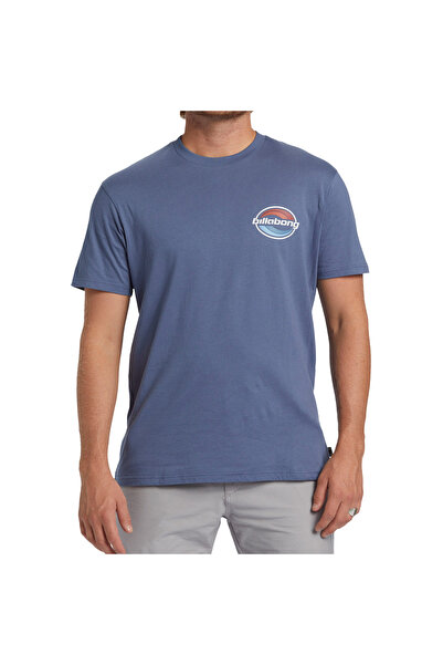 BİLLABONG Tricou albastru pentru bărbați Walled Ss TRICOU BĂRBAȚI ABYZT02453