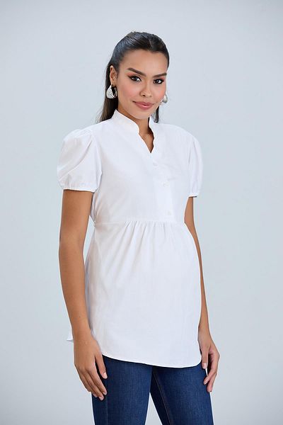 LİYACA Pantaloni de maternitate - mâneci scurte, cămașă de bumbac