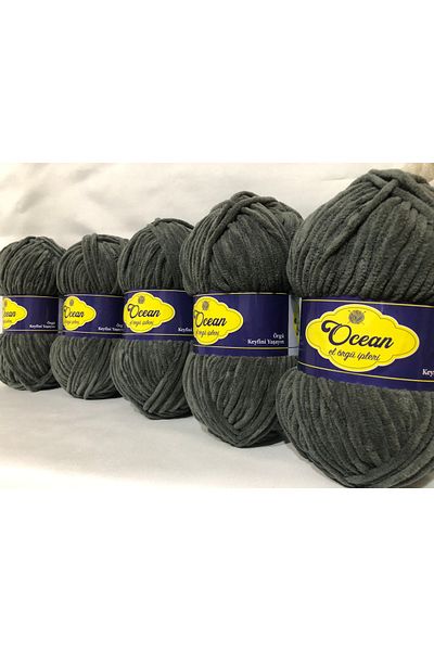 Selen Soft Textured Velvet Hand Knitted, 5 Pieces 100 Gr 120 Mt