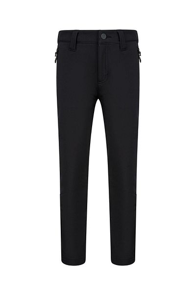 2AS Sand Softshell Pantaloni pentru copii negri
