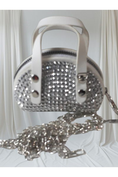 Merdiven6 Mini geantă cu strasuri