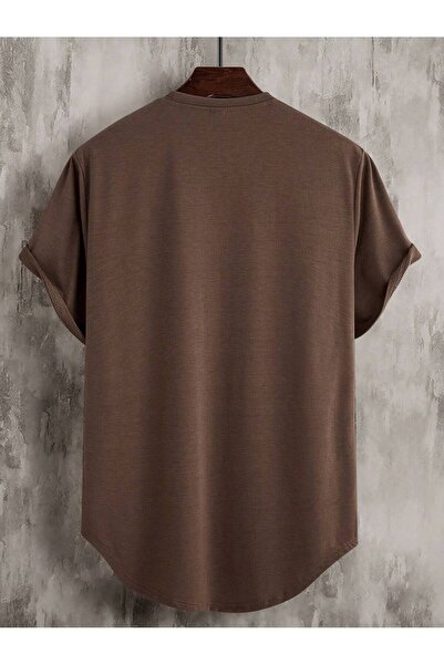 PENTHİLUS Men's T-Shirts, Casual Logo Short Sleeve Crew Neck T-Shirt, Men's T-Shirt,