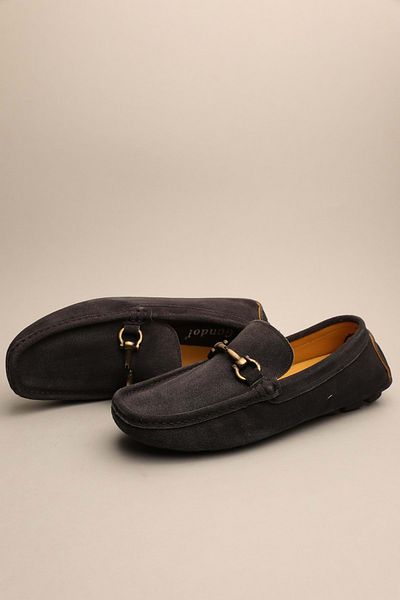 Gondol Loafer clasic pentru bărbați din piele naturală neagră 41 ttx.676