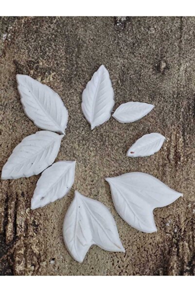 Hayalsanat Yaprak 8 Parça Esnek Aplik No:HS42 Ahşap, Mobilya Yenileme, Mobily...