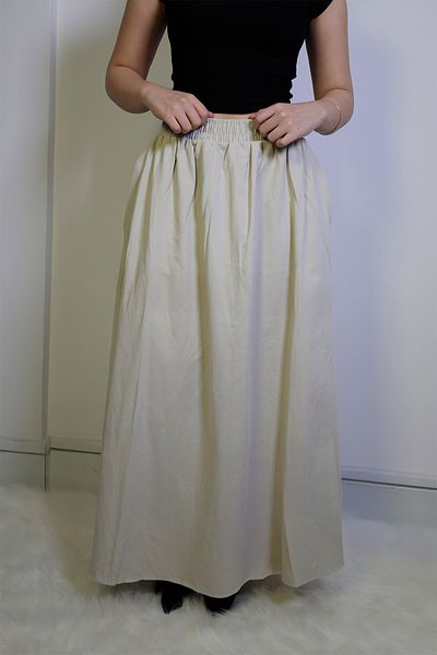 Zec Style Maxi cu buzunar din Gabardine
