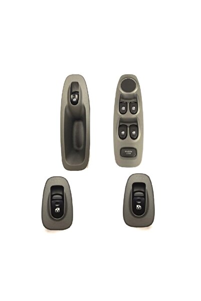 NS Nilser Auto Parts Hyundai Accent Cam Düğme 2000-2002 Takım 4 Kapı Set