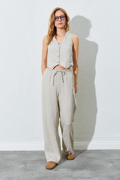 TENA Women's Stone Vest Trousers Suit