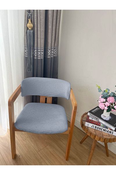 Faiend Κάλυμμα καρέκλας Lycra Lycra - Συνδυασμός Jacquard (60x70/40x70)
