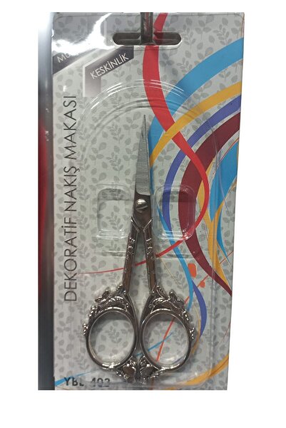Marsilyan Embroidery Scissors Decorative Silver Ybl-403 Model 12