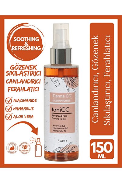 Derma CC LABORATORIES Skin Pore Tonic - Sıkılaştırıcı Cilt Bakım Toniği 150 ml
