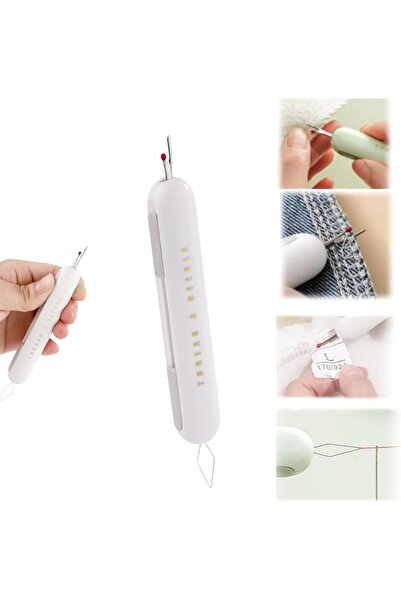 EleganTShoP Ножче за шевове и конец NJ-012 Сив