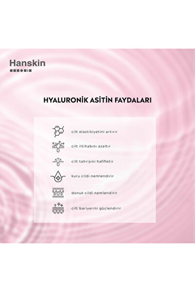 Hanskin Hyaluron Pink Capsule Serum-pembe Yağ Kapsüllü Serum-(NEMLENDİRİR,PÜRÜZSÜZLEŞTİRİR) [50 ml ]