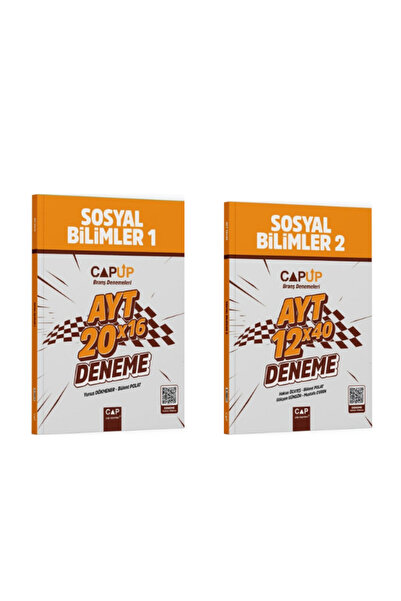 Garantör Akademi 2025 çap yaynları ayt sosyal sos 1 ve sos 2 branş deneme