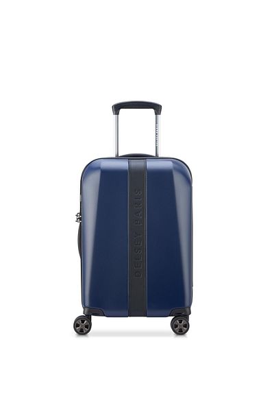 Delsey Promenade Hard 2.0 55 Cm 4dw Expandable Trolley Cabin Navy Blue