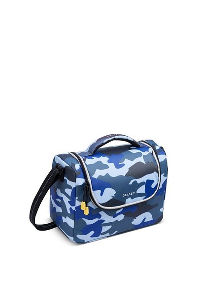 Delsey Back To School 2023 Isothermal Lunch Bag Camo Blue