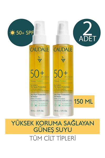 Caudalie Vinosun Very High Protection Water Spf50 150 ml 2 Pieces