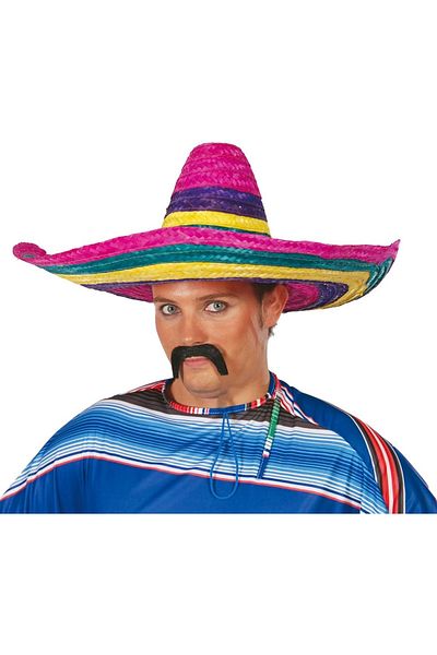 STOREMAX Bystoreby Sombrero Mexican Hat Colorful Knitted Straw Adult Size Newdesing 646268