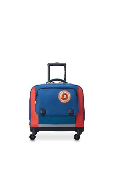 Delsey Back To School 2023 4w Horizontal Schoolbag - 15.6" Blue