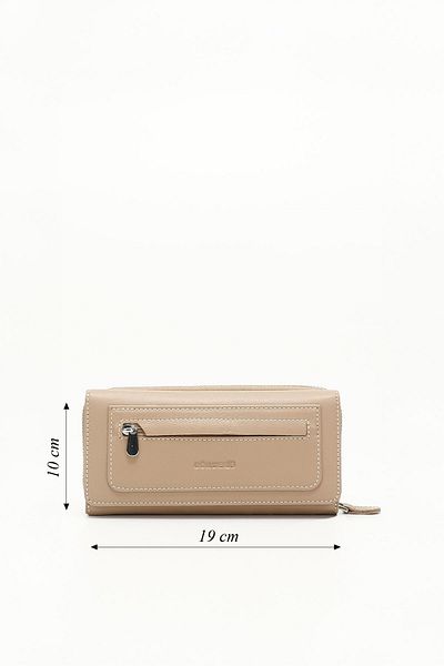 GÖNDERİ(R) VİZONA BROWN Genuine Leather Women's Wallet 06134