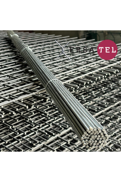 ERSA DEMİR ÇELİK Ersatel Çubuk Tel Galvanizli 2,50 Mm X 1 Kg X 100 Cm – Bahçe, Kümes, Tarım, Inşaat, Hobi