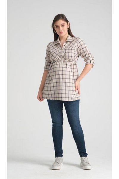 LİYACA Maternity Tunic Shirt