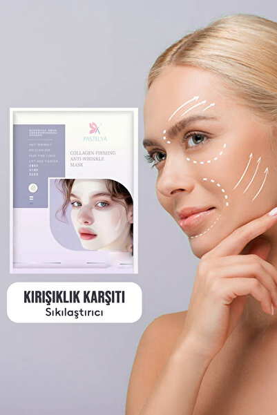 Pastelya Çene Gıdı Kolajen Lifting Sıkılaştırıcı Kırışıklık Karşıtı Maske