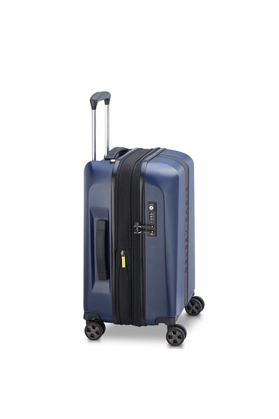 Delsey Promenade Hard 2.0 55 Cm 4dw Expandable Trolley Cabin Navy Blue