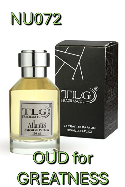 TLG Nu072e100 Oud For Greatness Niche Extrait Unisex Parfüm, 100 ml