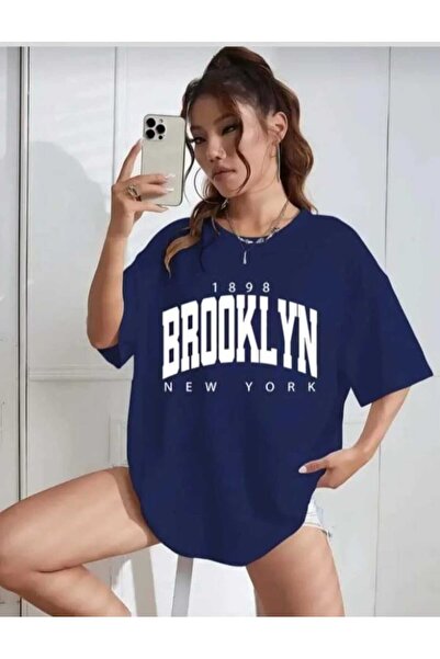KOZİA OUTDOORS Μπλουζάκι με στάμπα malkoçbey brooklyn, oversized, unisex, βασ...