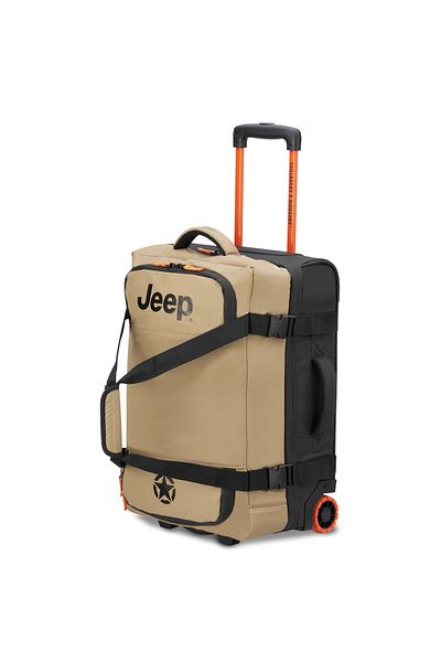 Jeep Js005A 55 cm Softcase 2-Wheel Trolley Duffle Warm Sand