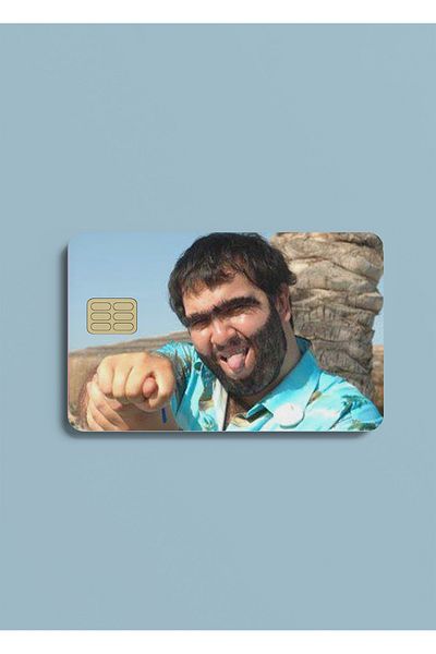 One Little Happiness Recep Ivedik Nah Printed Credit, Papara, Tosla, Akbil Card Covering Label