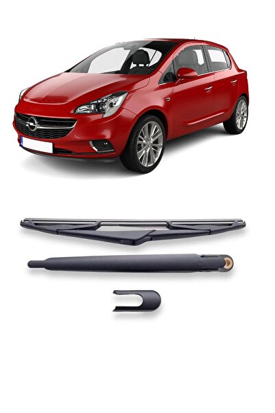 CMEPARTS Opel CORSA E 2014-2019 Arka Cam Silecek Kolu Ve Süpürgesi Kapak Takı...