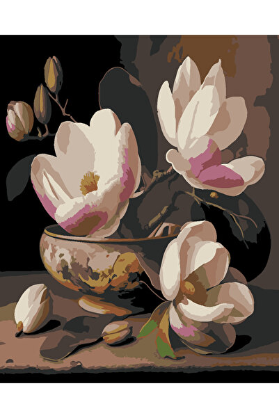 wombhobby KASENİN ASALETİ Sayılarla Boyama Seti 60x75 Çerçevesiz RULO ( Kasna...