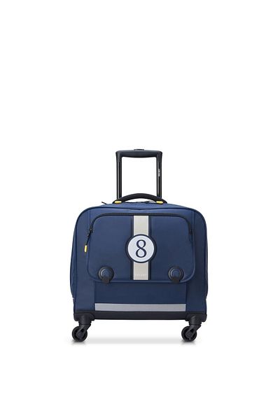 Delsey Back To School 2023 4w Horizontal Schoolbag - 15.6" Blue Printing