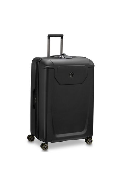 Peugeot Voyages Zip 81cm Hardcase 4 Double Wheel Expandable Check-In Luggage Trolley Red