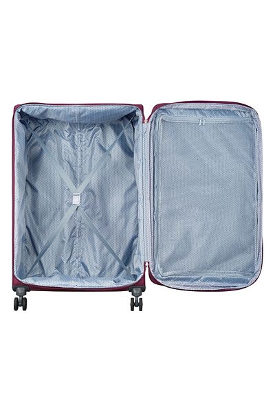 Delsey Maringa 82cm Softcase Expandable 4 Double Wheel Check-in Luggage Trolley