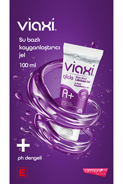 Viaxi Su Bazlı , Renksiz Ve Kokusuz Kayganlaştırıcı Anal Jel 100 ml