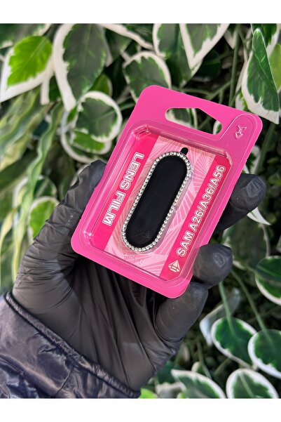 Store SAMSUNG GALAXY A56 / A36 / A26 UYUMLU TAŞLI TEMPERED GLASS KAMERA LENS KORUYUCU