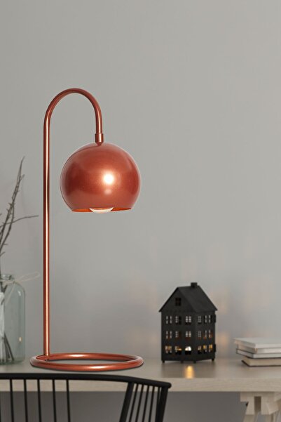 Luzarana Sonar Copper Metal Design Luxury Table Lamp