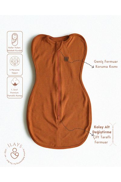 ilays beauty Newborn Swaddle Wrap Sleeping Swaddle Sleeping Bag
