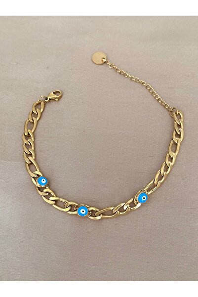 emy by emel luxury silver jewelry Çelik Kuyumcu Nazar Boncuku Gurmet Bileklik...