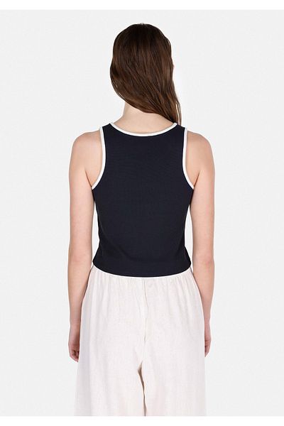 Colin's Tricou de damă Slim Fit bleumarin
