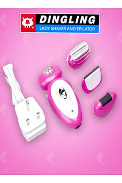 Dingling epilator 4 in 1 Gift Edition RF-6014 IN 1 Lady Shaver AND Epilator RF-601