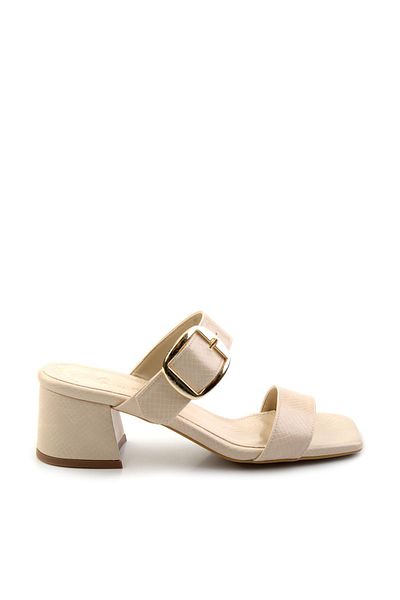 Bambi Beige Women's Slippers K 04869012607