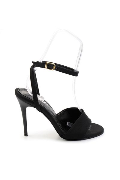 Bambi Matte Black Women's Classic Heeled Shoes K 05992085138