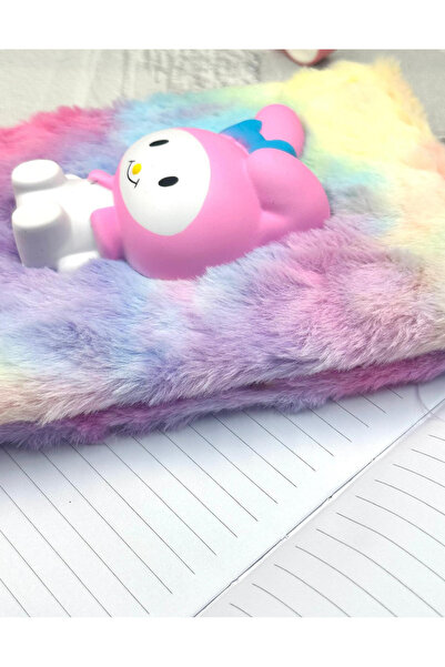 ZeCo Collection Plush My Moledi Patterned Pink Diary / Scrapbook