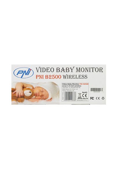 PNI Video Baby Monitor PNI B2500 Ecran wireless de 2,4 inchi